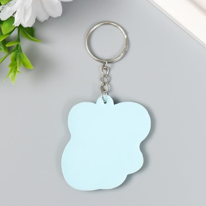 Брелок для ключей на кольце «Румяная коала с сердечком», резина, 5×5.5 см