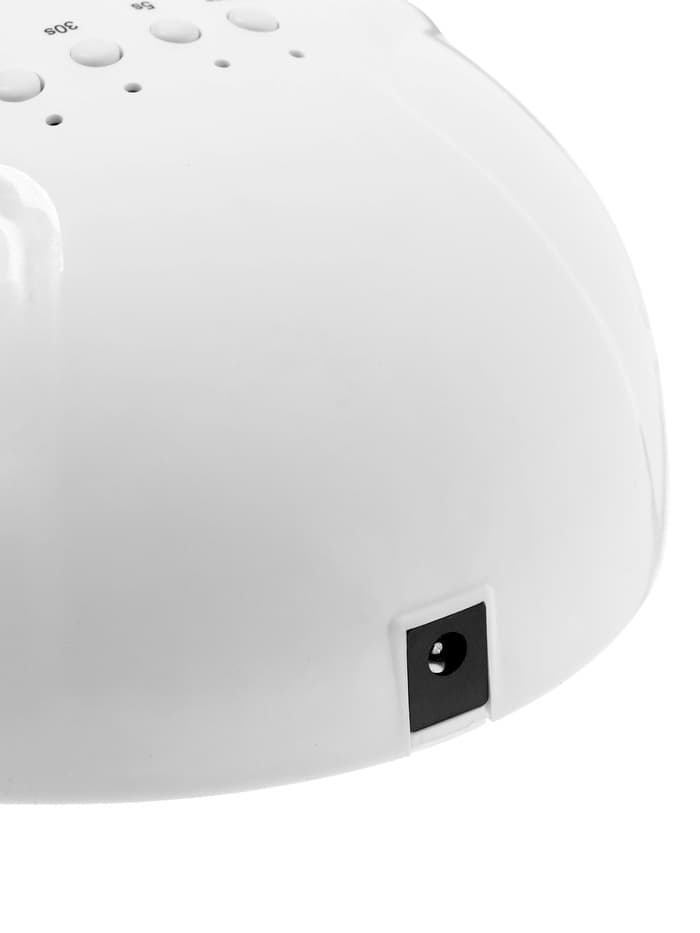 Лампа для маникюра Luazon LUF-17, UV/LED, 30 диодов, 48 Вт, таймер, USB, белая