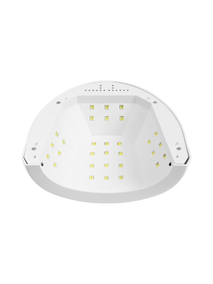 Лампа для маникюра Luazon LUF-17, UV/LED, 30 диодов, 48 Вт, таймер, USB, белая