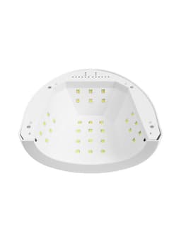 Лампа для маникюра Luazon LUF-17, UV/LED, 30 диодов, 48 Вт, таймер, USB, белая