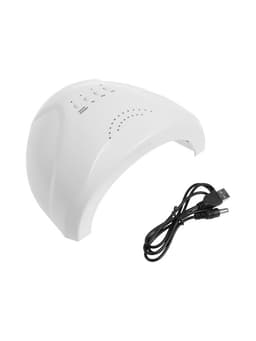 Лампа для маникюра Luazon LUF-17, UV/LED, 30 диодов, 48 Вт, таймер, USB, белая