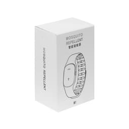 Браслет - отпугиватель комаров LRI-01, ультразвуковой, наручный, 10 м², АКБ, 40 мАч, чёрный