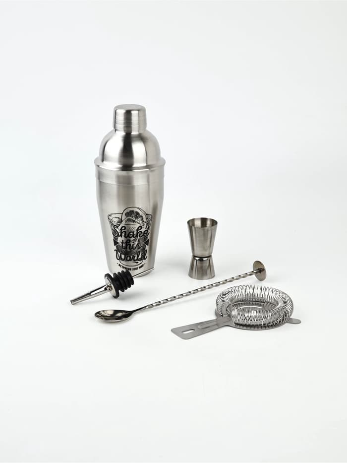 Подарочный набор барный «Собери друзей», 5 предметов, карточки с рецептами