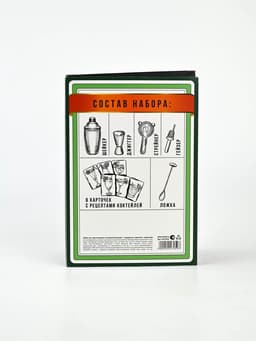 Подарочный набор барный «Bartender»: 5 предметов, карточки с рецептами