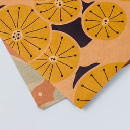 Бумага для скрапбукинга двусторонняя крафт «Цветы», плотность 180 г, 30.5×32 см