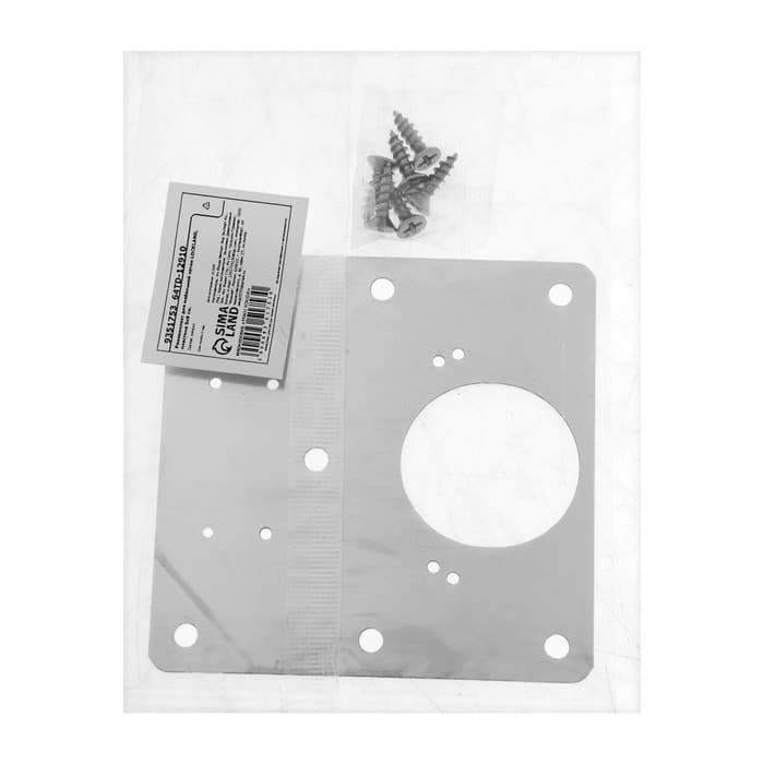 Ремкомплект для мебельной петли ТУНДРА, пластина 9×9 см