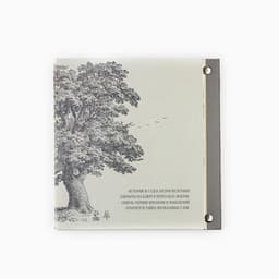 Родословная книга с рамкой под фото «Семейная», 21.5×23.7 см