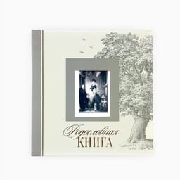 Родословная книга с рамкой под фото «Семейная», 21.5×23.7 см