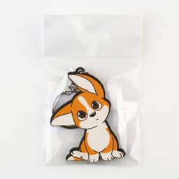 Брелок для ключей деревянный «Собачка с ушками», 4.7×6 см