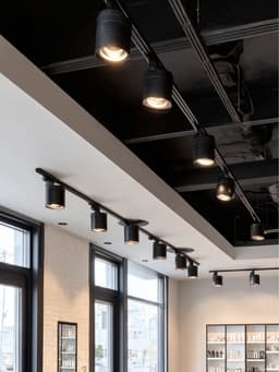 Трековый магнитный шинопровод, однофазный, открытый монтаж, 1 м, IP20, алюминиевый