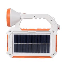 Фонарь прожекторный аккумуляторный, 5 Вт, 7200 мАч, XPG, IP65, солнечная батарея, 21.4×20.5 см