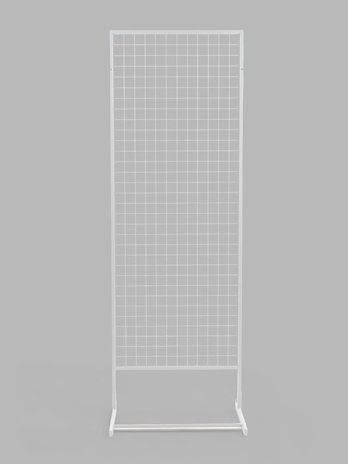 Стенд односторонний, 64.5×50×184.5 см, белый