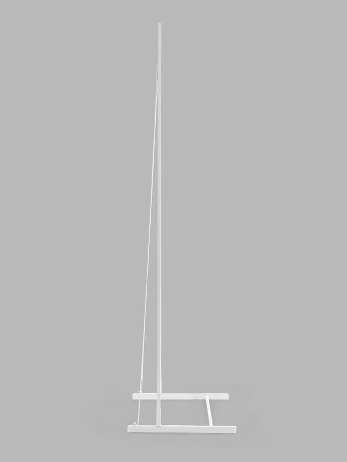 Стенд односторонний, 64.5×50×184.5 см, белый