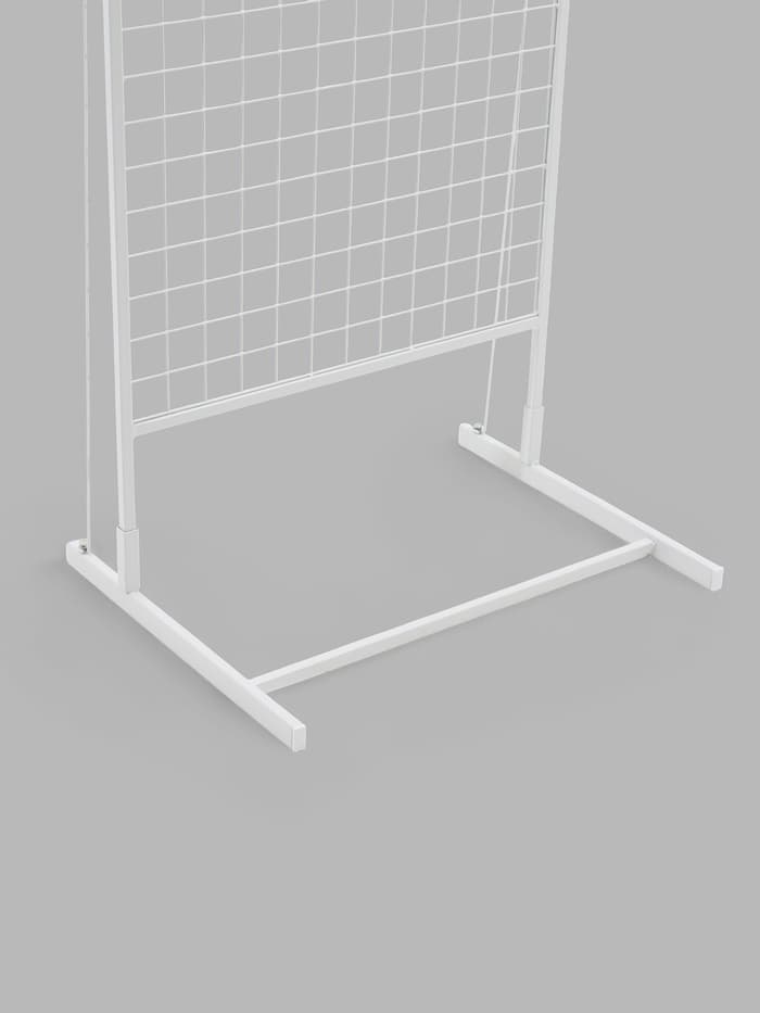 Стенд односторонний, 64.5×50×184.5 см, белый