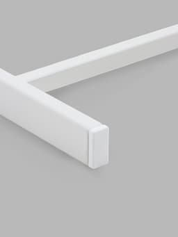 Стенд односторонний, 64.5×50×184.5 см, белый