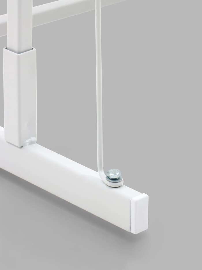 Стенд односторонний, 64.5×50×184.5 см, белый