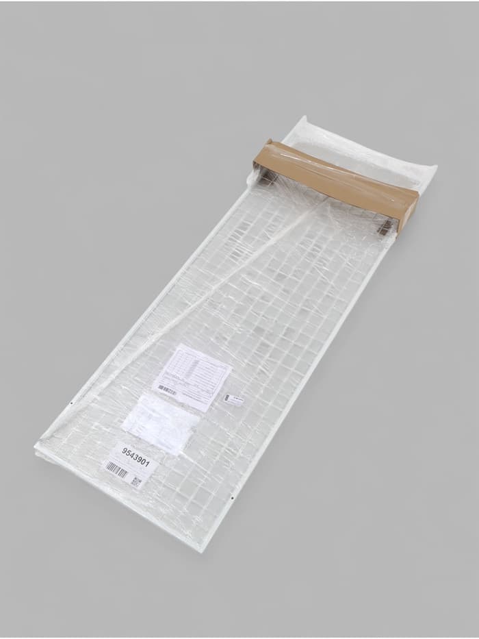 Стенд односторонний, 64.5×50×184.5 см, белый