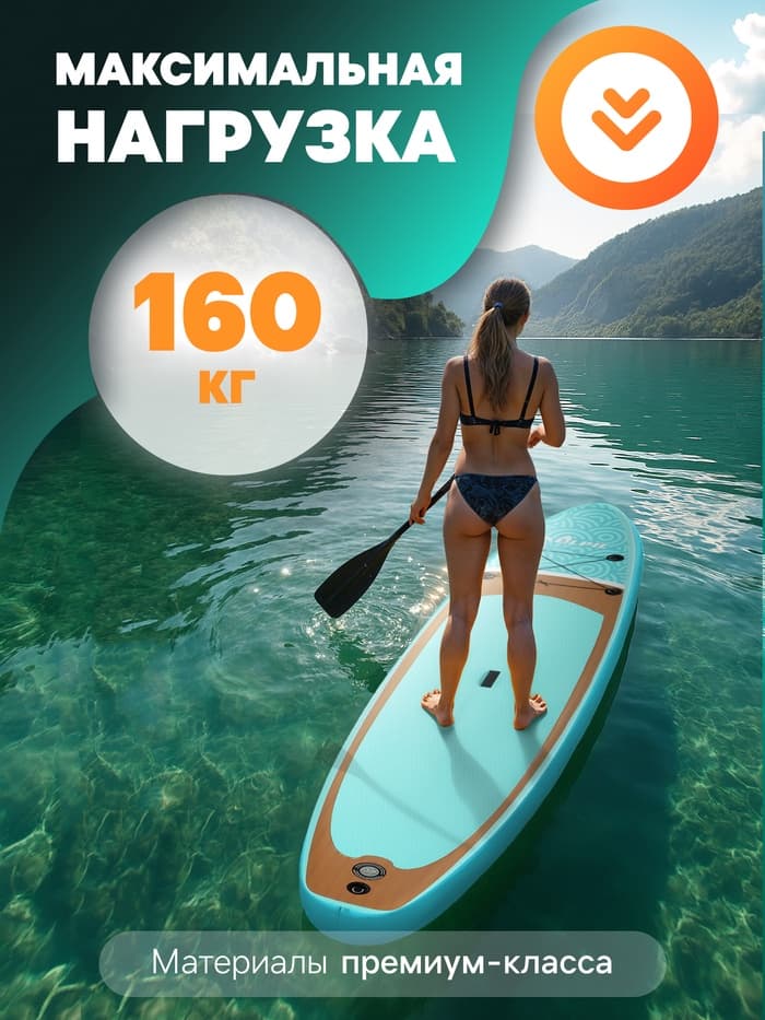 Сапборд надувной TOURING KELPIE 12.6", 383×80×15 см