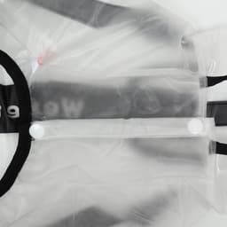 Дождевик - комбинезон для собак, размер 5XL, ДС 54, ОГ 81.5, ОШ 61 см, вес 40-50 кг, прозрачный