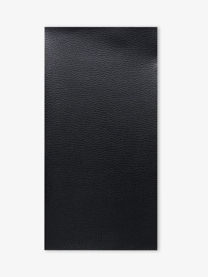 Заплатка клеевая из кожзаменителя, 10×20 см, чёрная