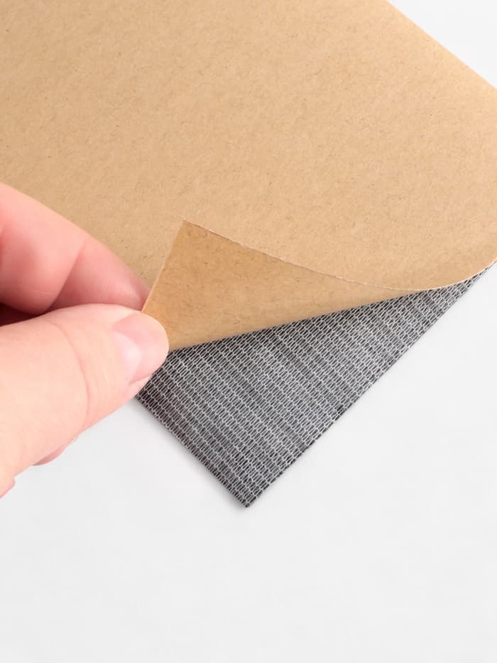 Заплатка клеевая из кожзаменителя, 10×20 см, чёрная