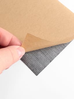 Заплатка клеевая из кожзаменителя, 10×20 см, тёмно-коричневая