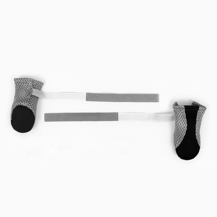 Ботинки для собак «Комфорт +», размер S (3.5×3 см), чёрные