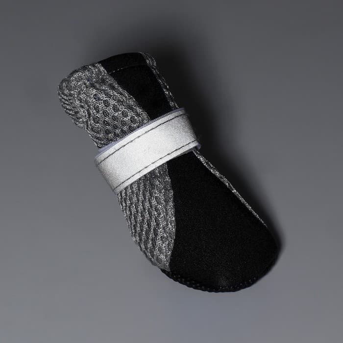 Ботинки для собак «Комфорт +», размер S (3.5×3 см), чёрные