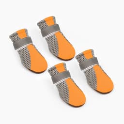 Ботинки для собак «Комфорт +», размер XL (5.9×4.8 см), оранжевые