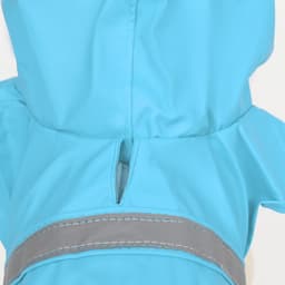 Дождевик для собак, размер XS, ДС 15-20, ОГ 17-22, ОШ 13-17 см, голубой