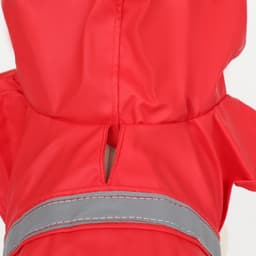 Дождевик для собак, размер S, ДС 20-25, ОГ 25-30, ОШ 17-21 см, красный