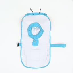 Дождевик для собак, размер М, ДС 25-30, ОГ 33-35, ОШ 21-25 см, цвет МИКС