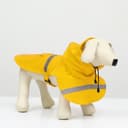 Дождевик для собак, размер L, ДС 30-35, ОГ 38-43, ОШ 26-31 см, жёлтый