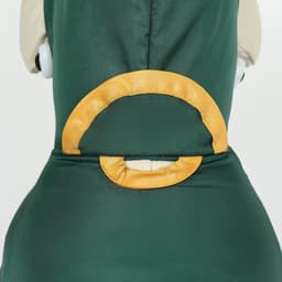 Комбинезон для собак, демисезонный, размер M, ДС 25-27, Ог 35-37, ОШ 27-29 см, зелёный