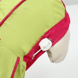 Комбинезон для собак, демисезонный, размер М ДС 29, Ог 37, ОШ 27 см, с сумкой, салатовый