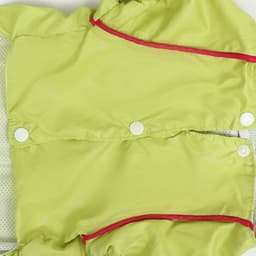 Комбинезон для собак, демисезонный, размер XL, ДС 37, Ог 49, ОШ 33 см, с сумкой, салатовый