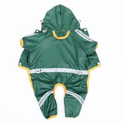 Комбинезон для собак, демисезонный, размер 2XL, ДС 34-36, Ог 51-53, ОШ 39-41 см, зелёный