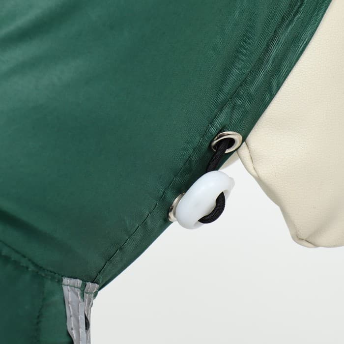 Комбинезон для собак, демисезонный, размер 2XL, ДС 34-36, Ог 51-53, ОШ 39-41 см, зелёный