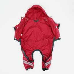 Комбинезон для собак, демисезонный, размер 2XL, ДС 34-36, Ог 51-53, ОШ 39-41 см, красный