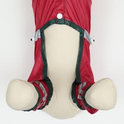 Комбинезон для собак, демисезонный, размер 2XL, ДС 34-36, Ог 51-53, ОШ 39-41 см, красный