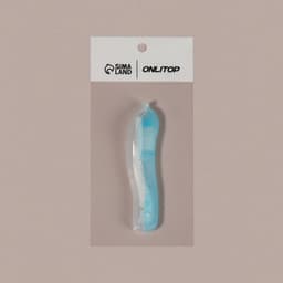 Зубная щётка, складная, 18.3×2.7/11×2.7(±1) см, синяя, белая