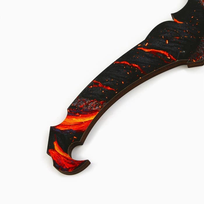 Деревянное оружие, детское сувенирное «Огненный», топор шадоу, 11.1×22.9 см