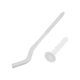 Кронштейн штыревой для чугунных радиаторов ZEIN, с дюбелем, 10×200 мм