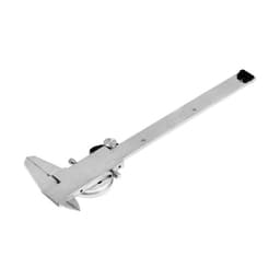 Штангенциркуль стрелочный ТУНДРА, металлический, с глубиномером, 150 мм