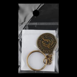 Брелок для ключей металлический, монета «Глава семьи», d=2.5 см