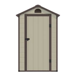 Сарай, 134×104×204 см, пластиковый, WOTEX