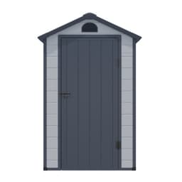 Сарай, 134×104×204 см, пластиковый, WOTEX