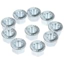 Гайка оси Dream Bike, 8 мм, серебристая