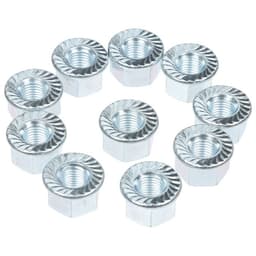 Гайка оси Dream Bike, 8 мм, серебристая