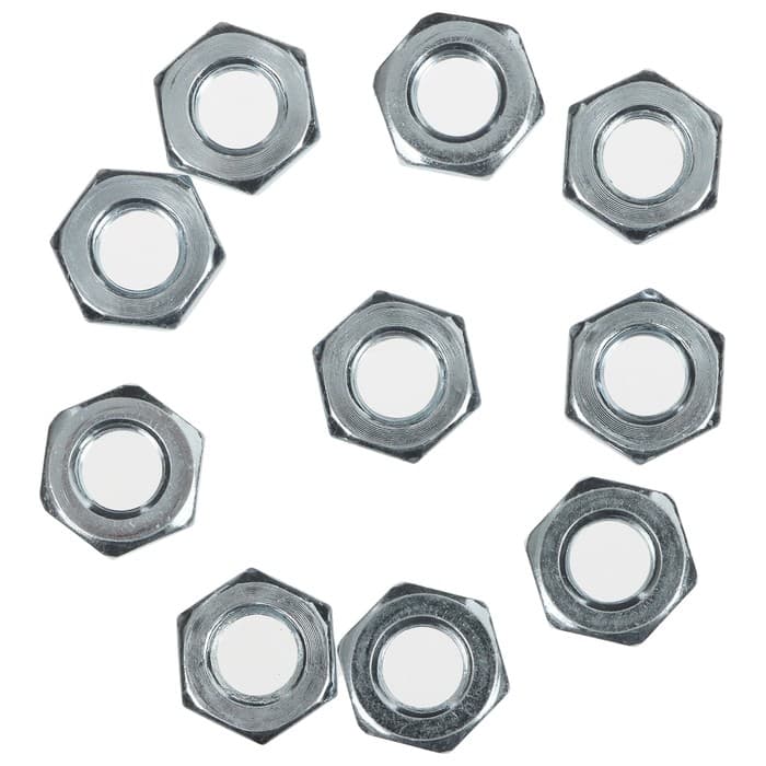 Контргайка оси, 8 мм, серебристый